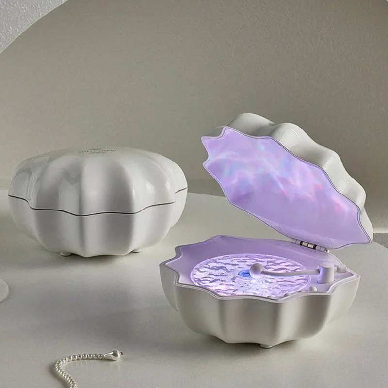 Bluetooth Højttaler med Bølgeformet Lyskilde - OceanLight