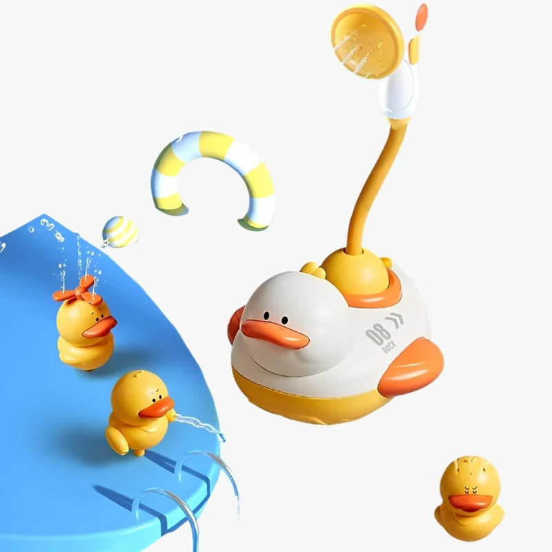 Legende Pato til Badet med Sprøjtefunktion – Interaktiv Badeleg