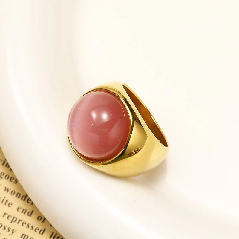 Storslået Katteøje Ring – Celestia