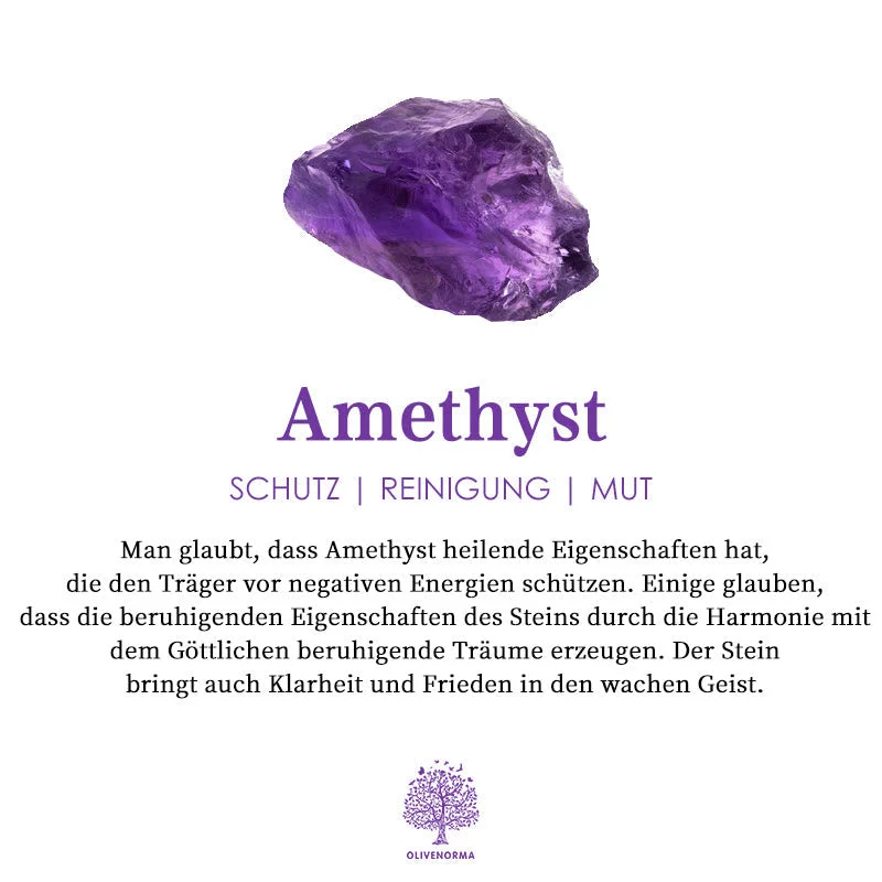 Elegant Ring med Amethyst og Zirconia – Luminara