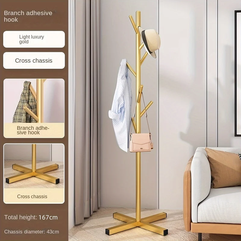 Elegant Metal Stativ med Rangle-Design – Praktisk og Stilfuld