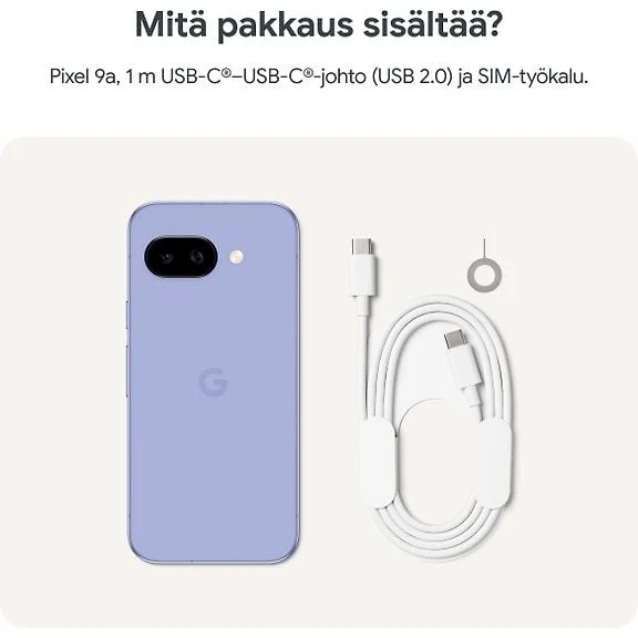 Google Pixel 9a - 128GB - Obsidian