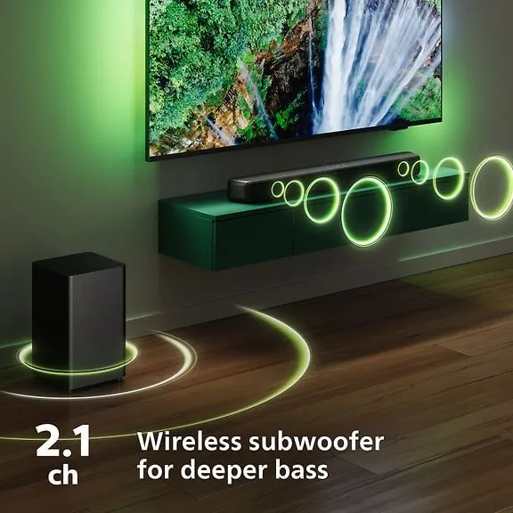 Philips TAB5309 2.1 Soundbar Sound System