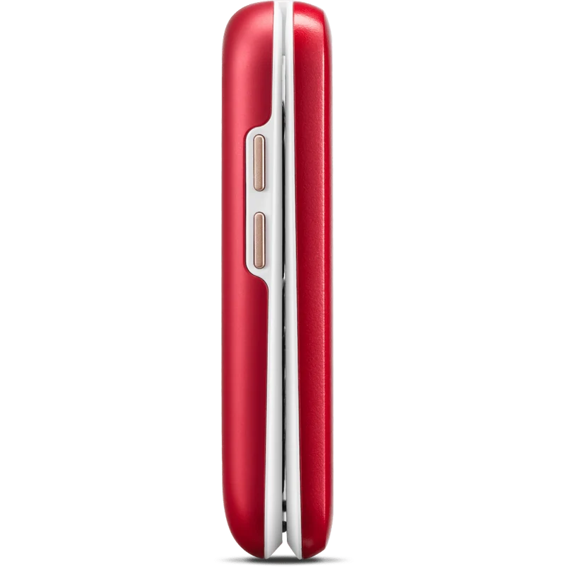 Doro 6881 Red 4G Flip Phone
