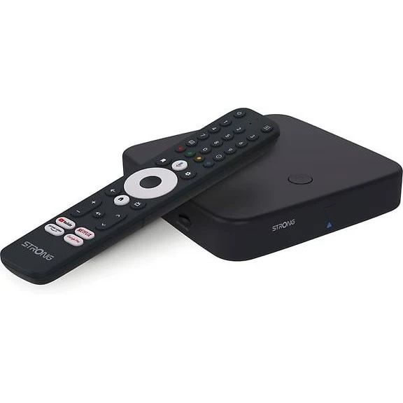 Strong SRT423 4K + DVB-T2/C Wi-Fi 4K Google TV Media Player/Digital Receiver