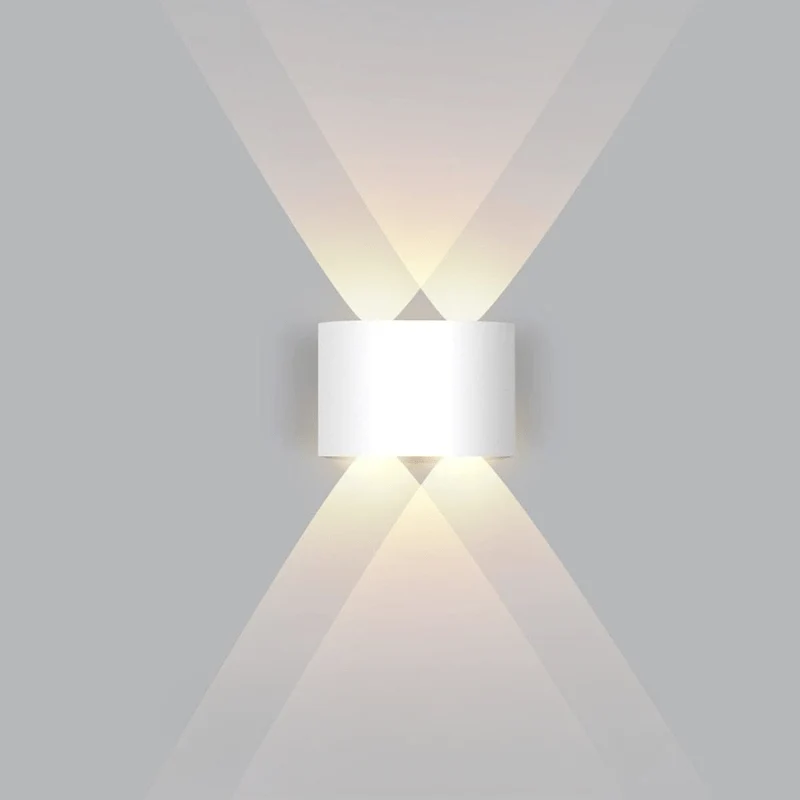 Vejrbestandig LED Væglampe til Udendørsbrug – Elegant Belysning i Aluminium