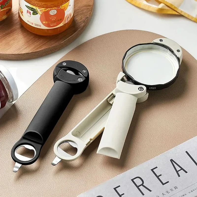 Flaskeåbner med multifunktionel design - KlipsFix