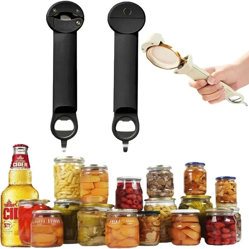 Flaskeåbner med multifunktionel design - KlipsFix