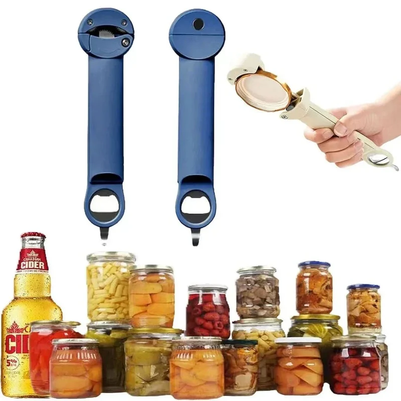 Flaskeåbner med multifunktionel design - KlipsFix