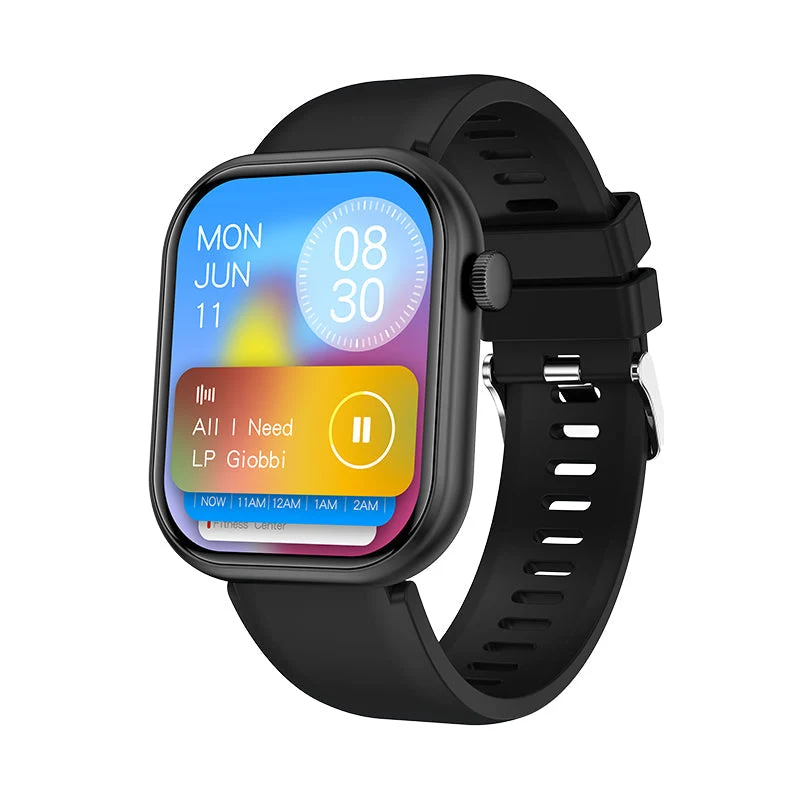 WellnessSmart Pro | Smartwatch til Fitness med Hjerteovervågning og Søvnmonitor