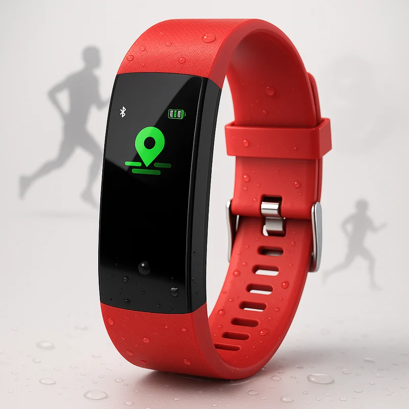 AquaTrack | Vandtæt smartwatch med hjerte- og aktivitetsmonitor
