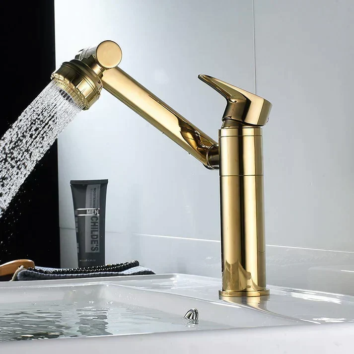 FlexiVand Premium Drejbar Kran | Universel 1080 Graders Vandhane