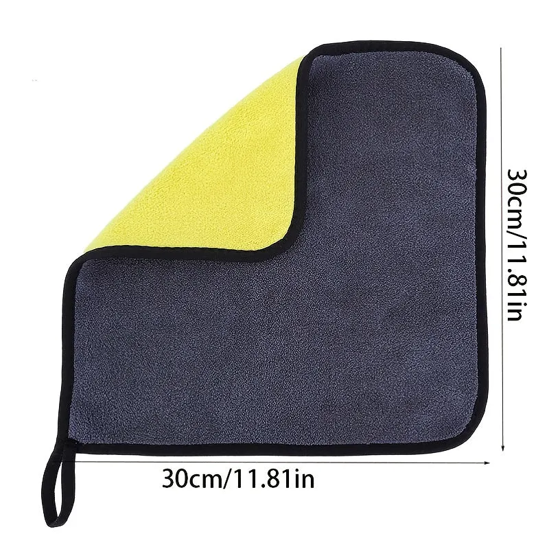 Sublim Toalla til Bilvask i Blød Mikrofiber – Dubbeltsidet og Absorberende