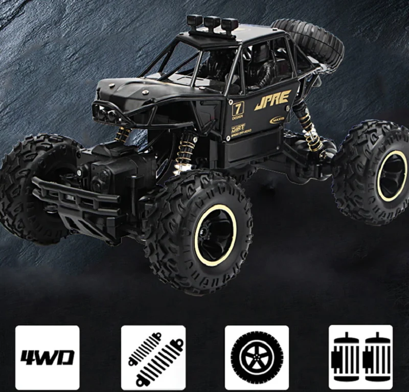Robust RC Off-Road Bil med Fjernbetjening 4WD