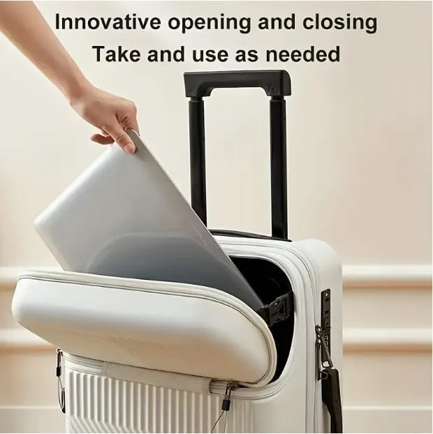 Smart Rejsetaske 50,8 cm med Indbygget Kopholder og USB-port