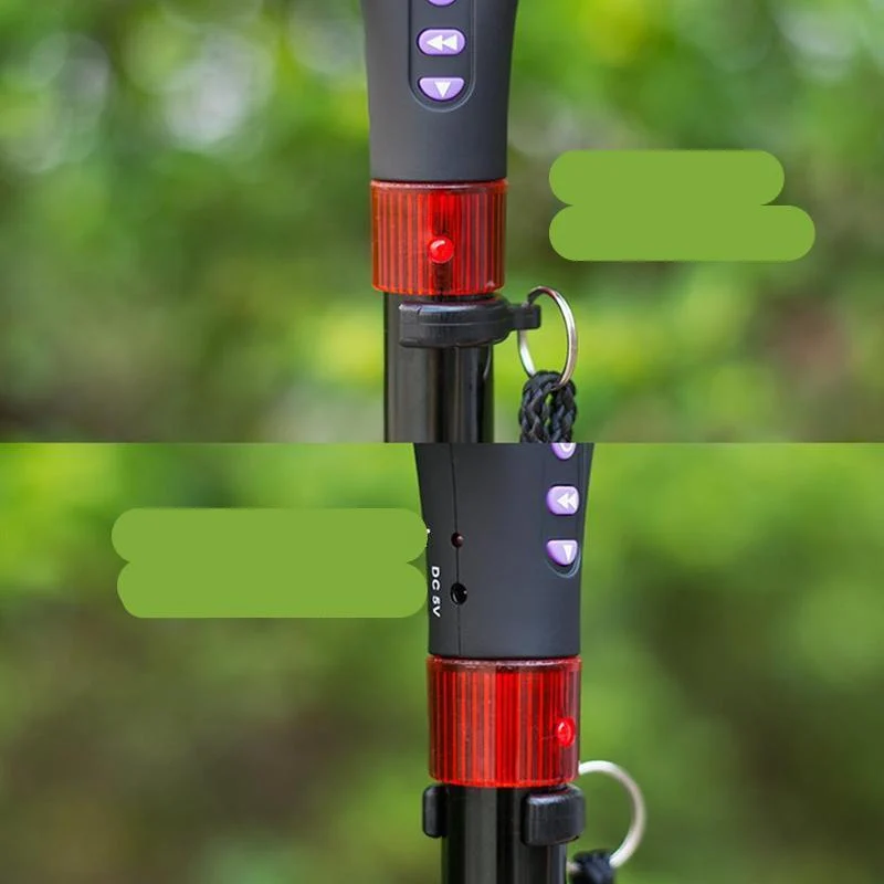 LED-Oplyste Nordic Walking Stave – EasyStep Plus