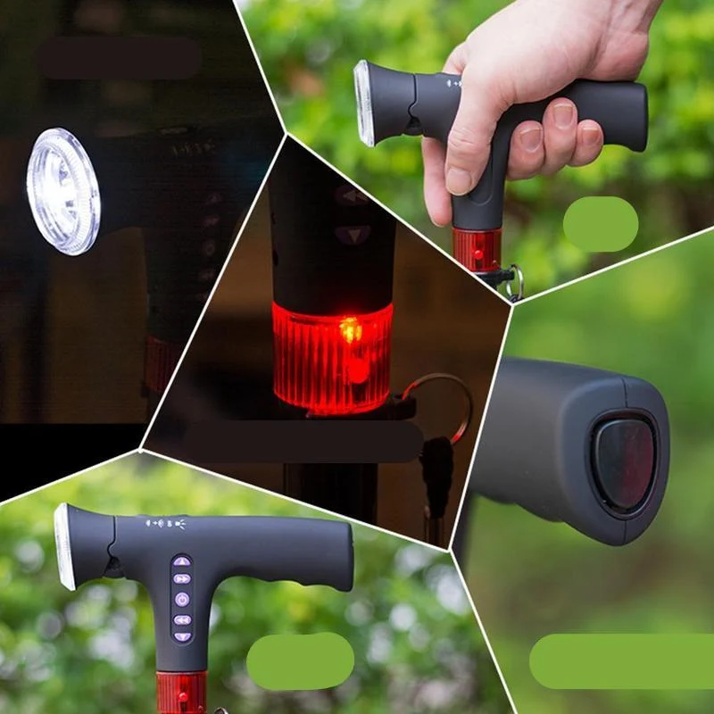 LED-Oplyste Nordic Walking Stave – EasyStep Plus