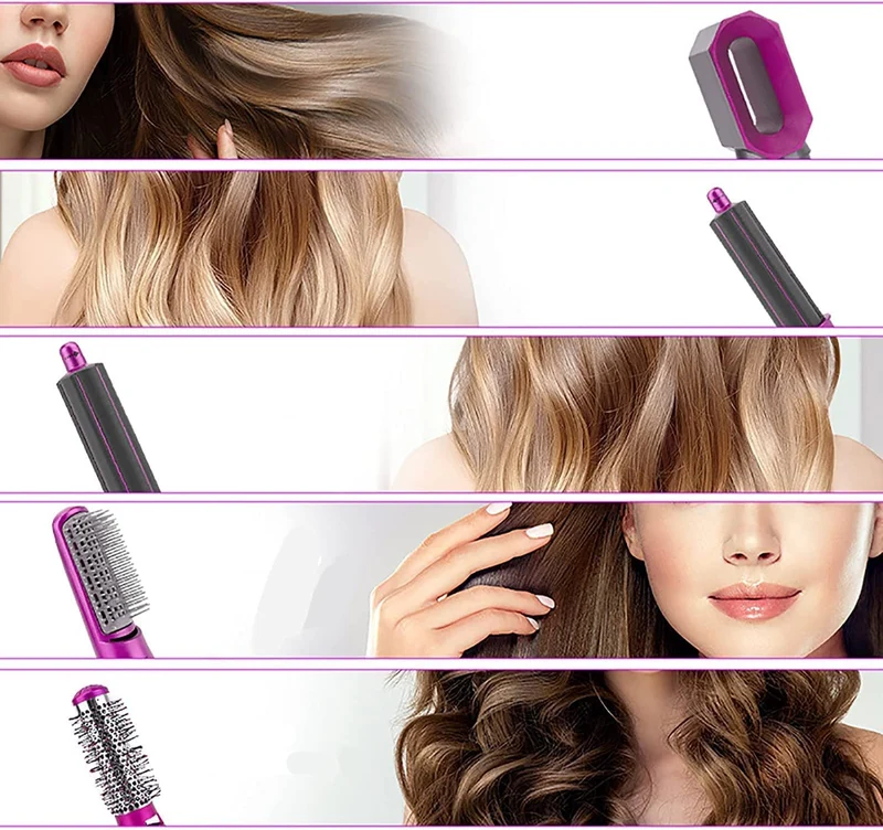 All-in-One Hårtørrer og Styler – GlamorWave
