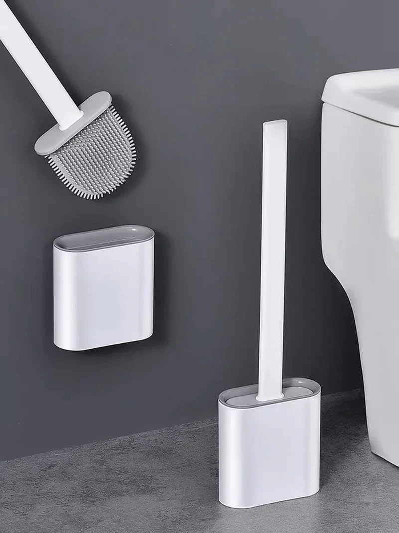 Bæredygtig WC-børste i silikone | Hygiejnisk og effektiv