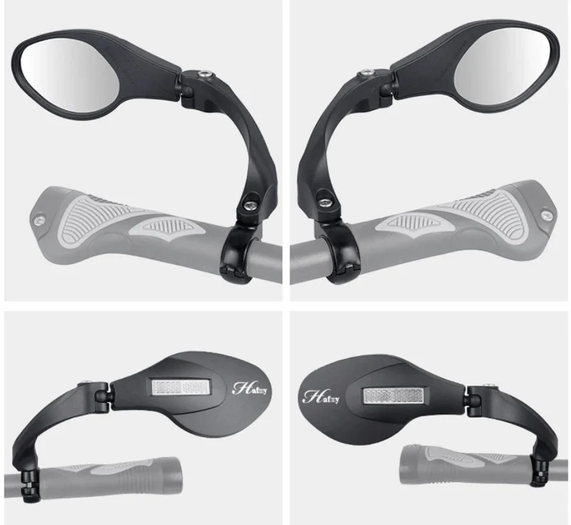 Justerbart Cykelspejl med Bredt Synsfelt