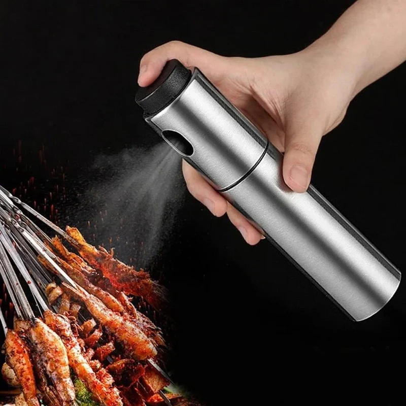 Elegant Spritzer til Sund Madlavning – 100 ml Stålflaske