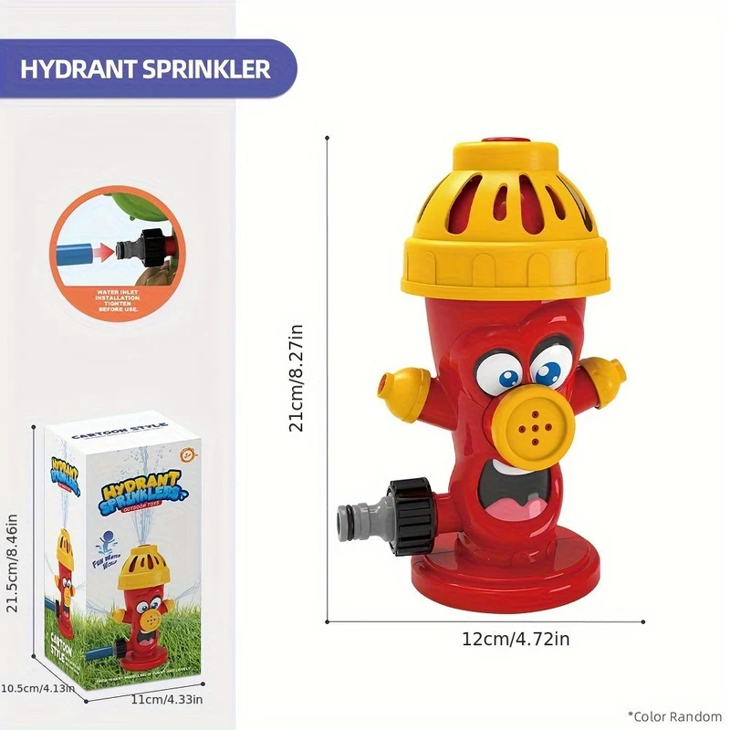 Vandspreder i Hydrantdesign – Sjov og Afkøling til Børn