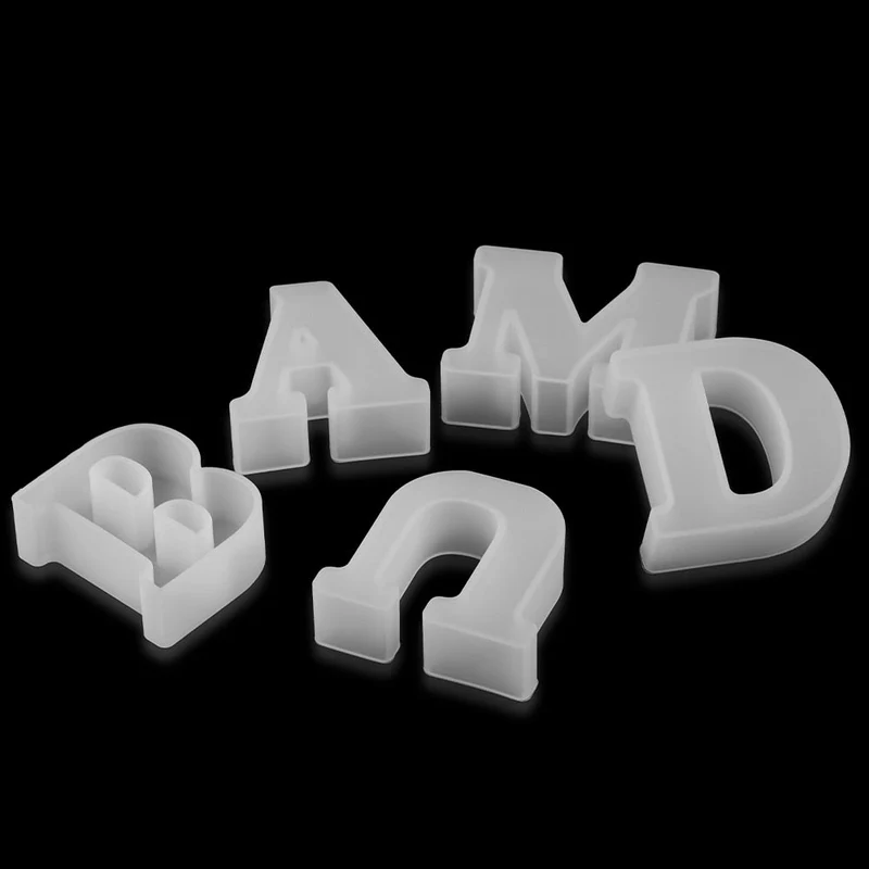 3D Silikoneform til Chokoladebogstaver – Kreativitet i Køkkenet