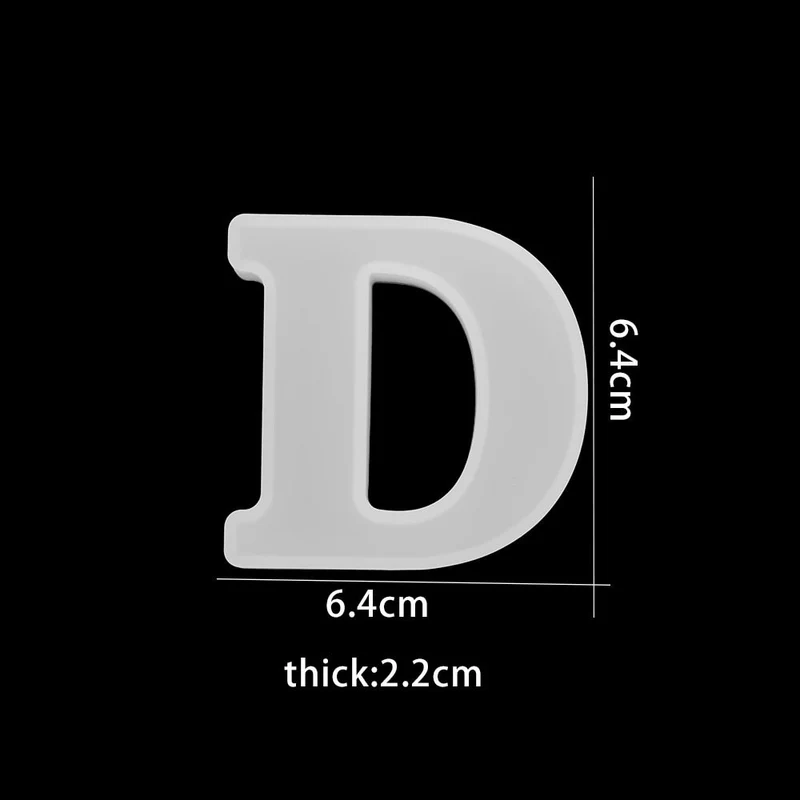 3D Silikoneform til Chokoladebogstaver – Kreativitet i Køkkenet