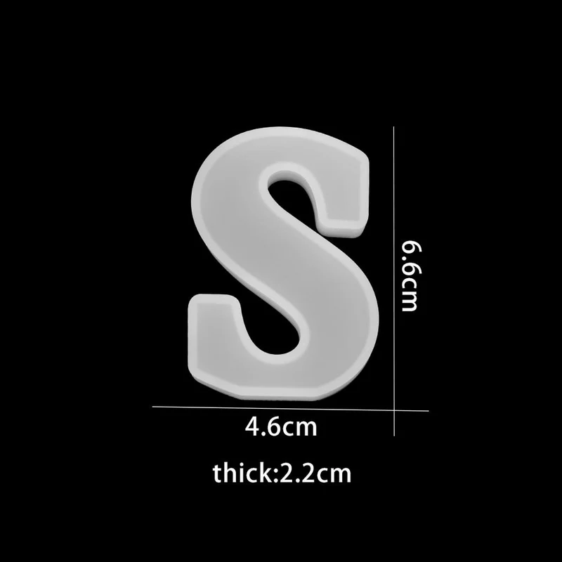 3D Silikoneform til Chokoladebogstaver – Kreativitet i Køkkenet