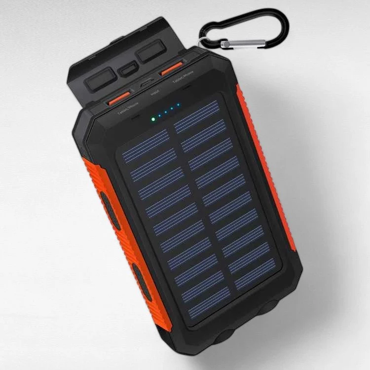 Solenergiesterk Batteri på 10.000mAh – Nødstrøm til Alle Forhold