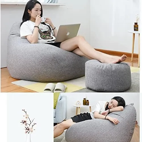 Elegant Pufbetræk | Ergonomisk design | 80x90 cm, 100x120 cm