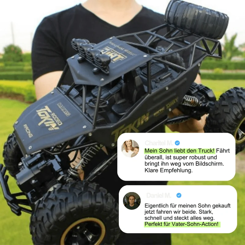OutbackRider X4 – Robust fjernstyret monsterbil til alle terræn