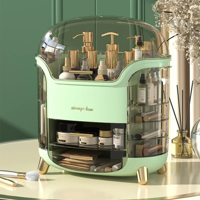 Stilfuld Makeup Organizer - Elegant Opbevaring til Skønhed