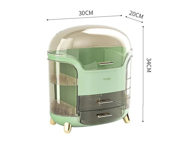 Stilfuld Makeup Organizer - Elegant Opbevaring til Skønhed