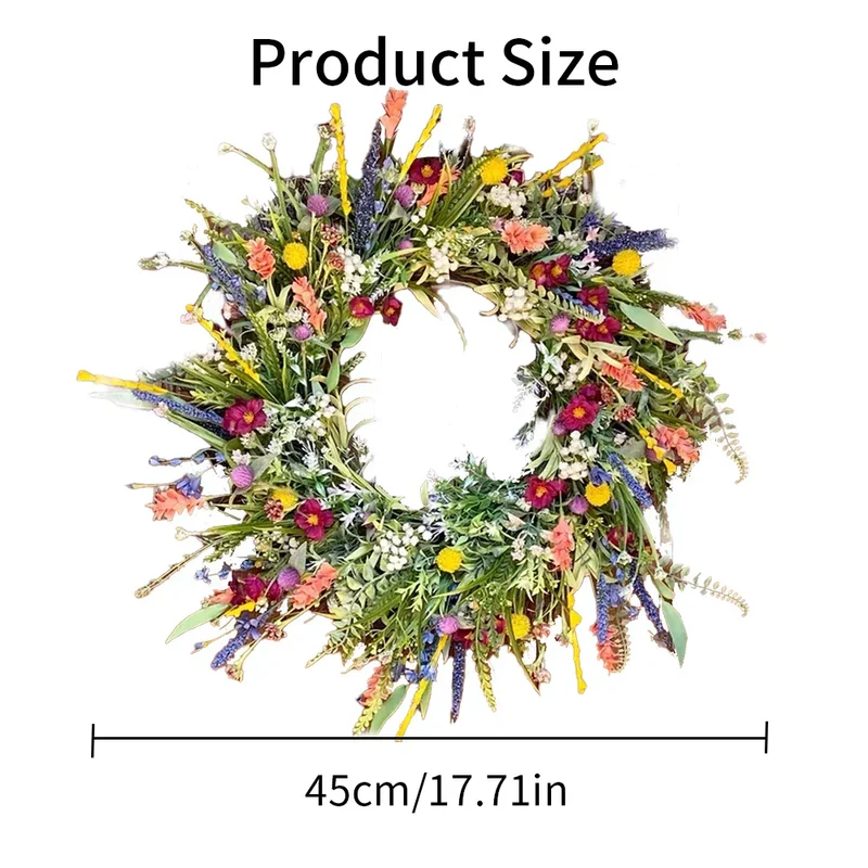 Naturin - Håndlavet blomsterkrans til ethvert hjem