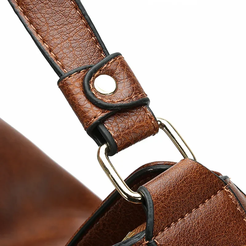 Stilfuld og Rummelig Hobo Taske med Vintage Design