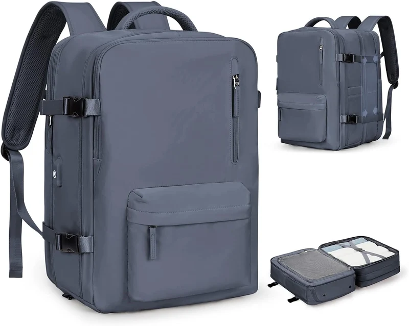 Praktisk laptoptaske med justerbar skulderrem og flere rum