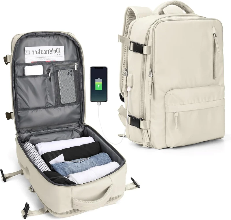Praktisk laptoptaske med justerbar skulderrem og flere rum