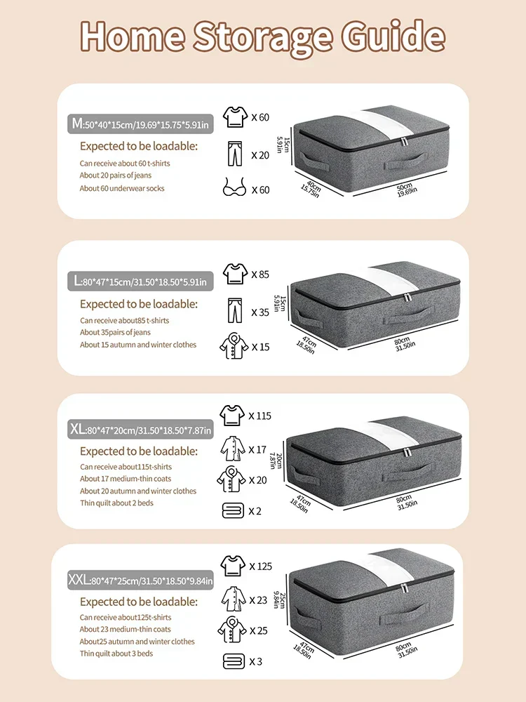 Pladsbesparende Opbevaringspose – SmartStorage