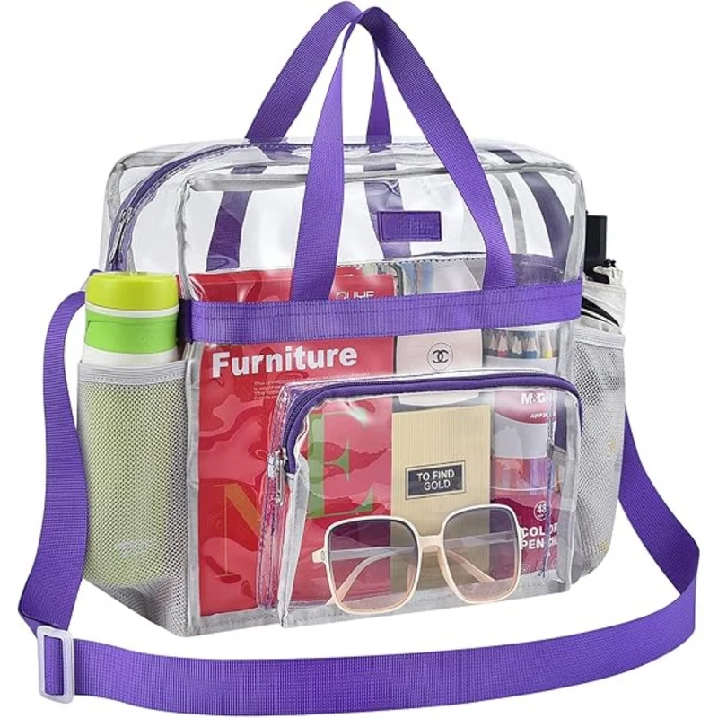 Stilfuld Transparent Taske – EventTote