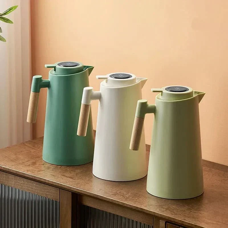 Elegant Termokande i Glas med Digital Temperaturvisning