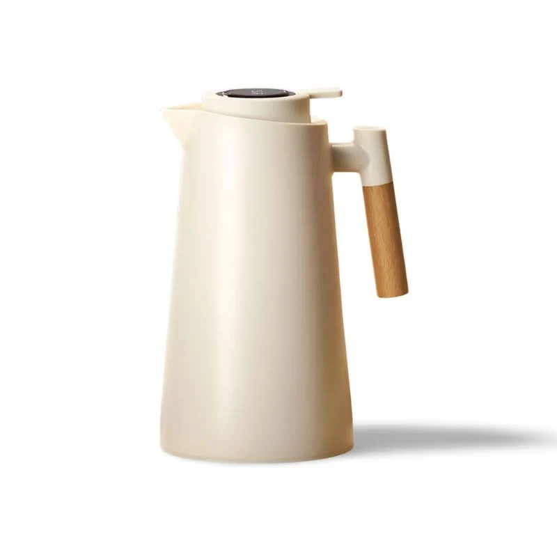 Elegant Termokande i Glas med Digital Temperaturvisning