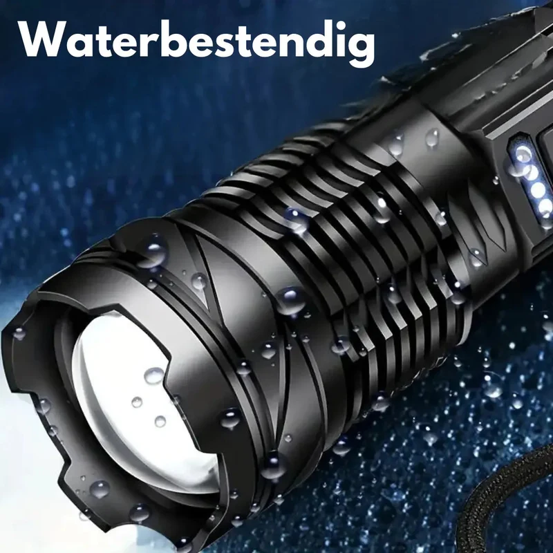 Ekstremt Lysstærk Militærlygte med 5000 Lumen - BrightGuard