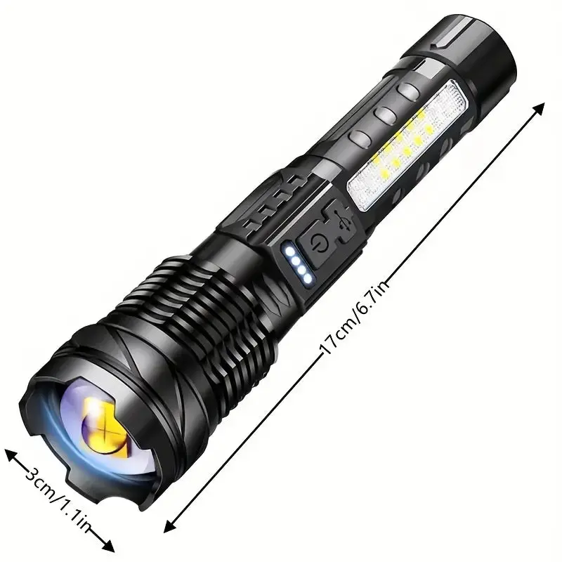 Ekstremt Lysstærk Militærlygte med 5000 Lumen - BrightGuard