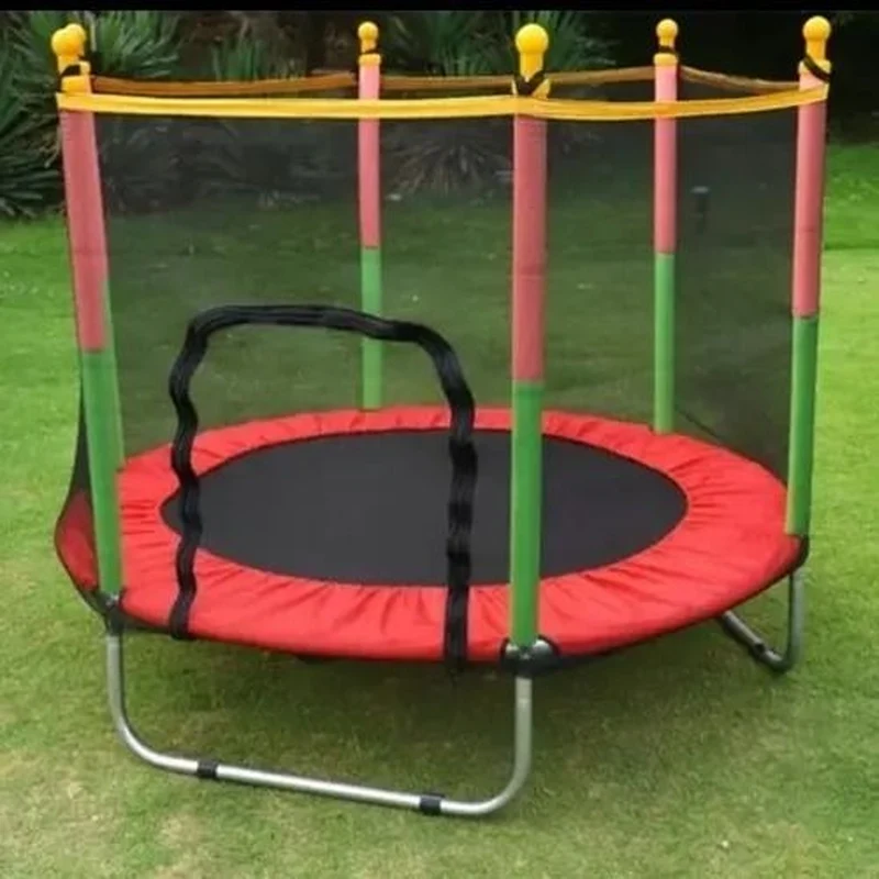 Sikker Trampolin til Børn med Beskyttelsesnet – HoppeFest