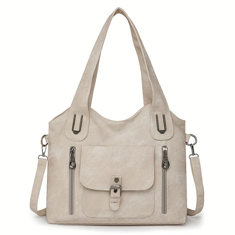 Elegant Vintage Skuldertaske – Praktisk og Stilfuld