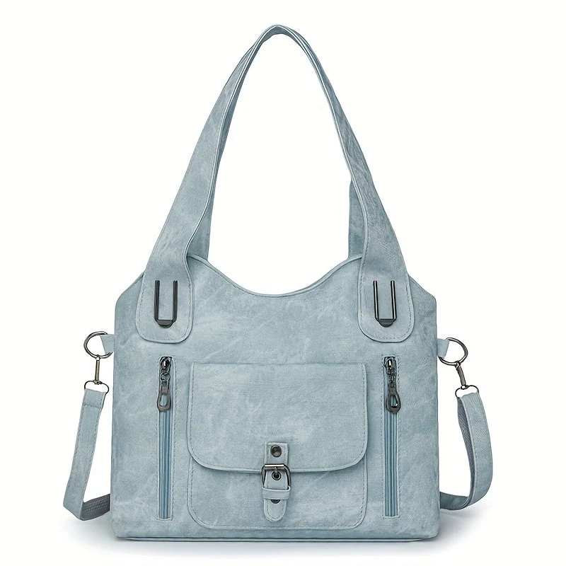 Elegant Vintage Skuldertaske – Praktisk og Stilfuld