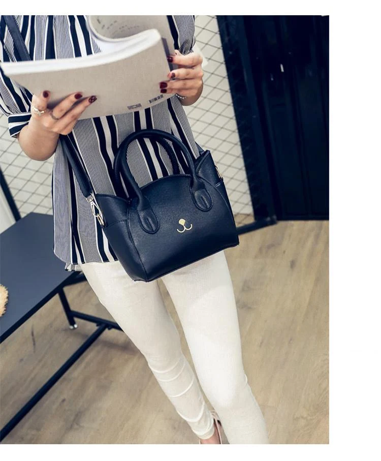 Chic Katte Design Taske til Kvinder