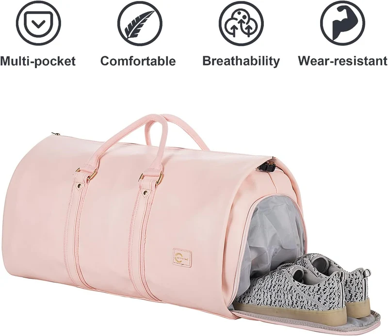 Smart Rejsetaske i Vandafvisende PU – Ideel til Weekendophold