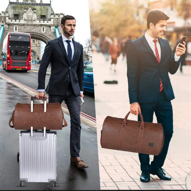 Smart Rejsetaske i Vandafvisende PU – Ideel til Weekendophold